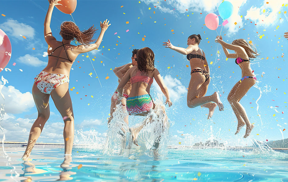 Menschen am Pool, Bloginhaltsbild 2